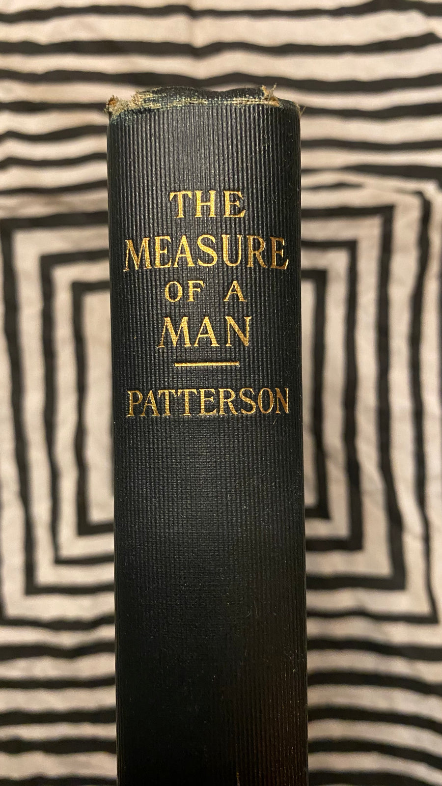 Additional condition view of The Measure of a Man by Charles Brodie Patterson, 1907