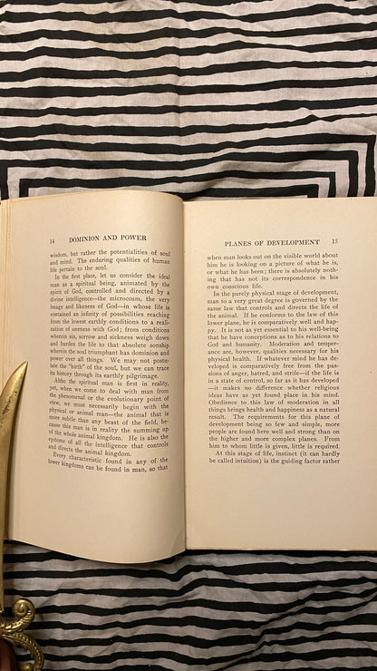 Additional condition view of Dominion and Power by Charles Brodie Patterson, 1910