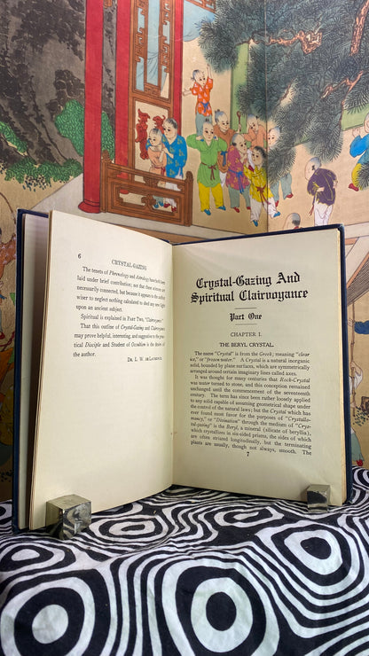 Additional condition view of Crystal-Gazing and Spiritual Clairvoyance Behind the Veil by L. W. de Laurence, 1916