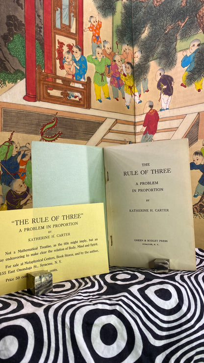 Additional condition view of The Rule of Three by Catherine H. Carter, 1926