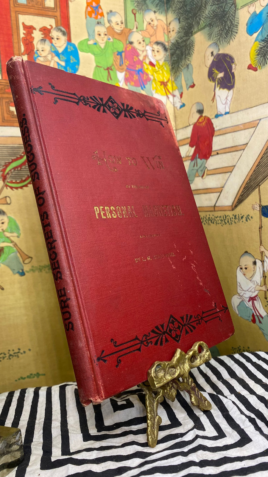 Interior and condition view of How To Win, or Sure Secrets of Success by L. H. Anderson, 1898