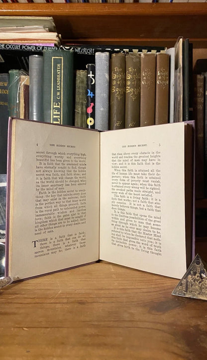 Additional condition view of The Hidden Secret by Christian D. Larson, 1907
