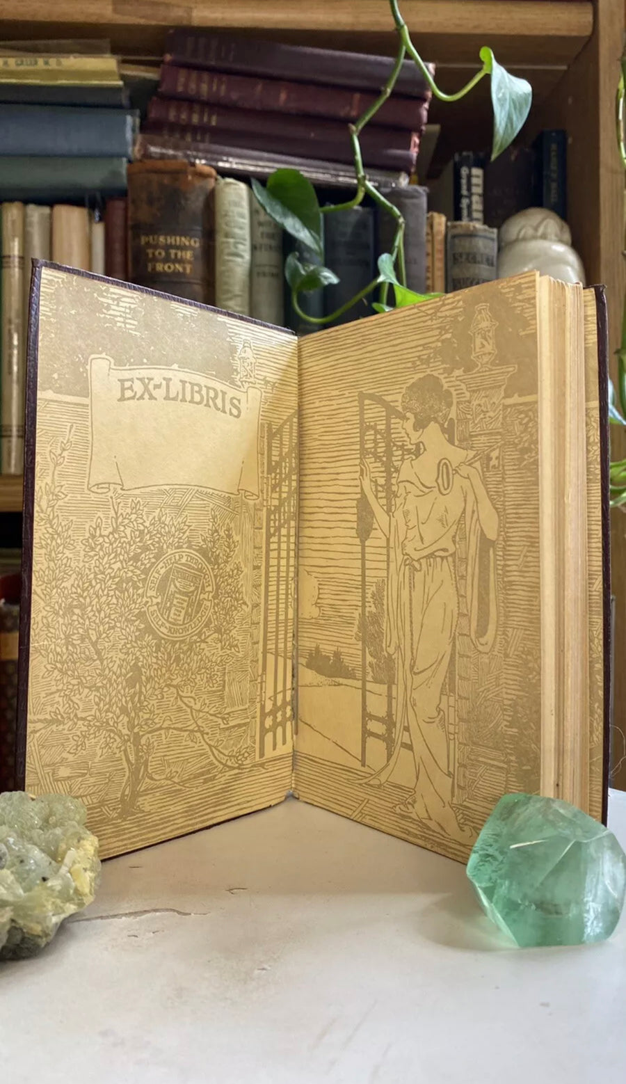 Additional condition view of The Mind Magnet by Paul Ellsworth, 1924