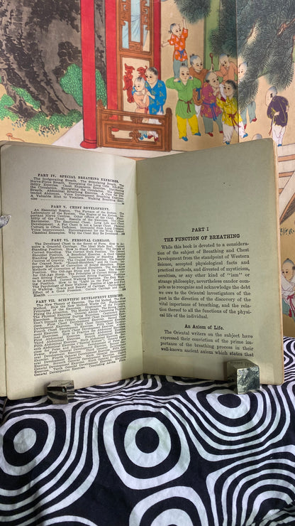Additional condition view of The Law of Breathing and Chest Development by Robert Armitage, 1918