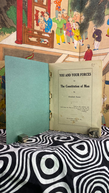 Additional condition view of You and Your Forces by Elizabeth Towne, 1923