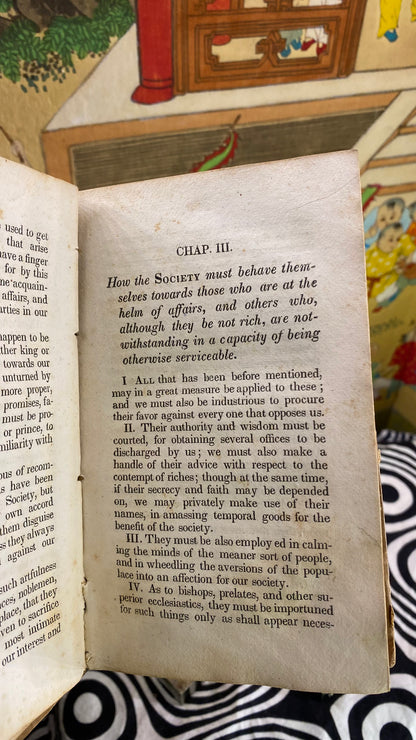 Additional condition view of Secret Instructions of the Jesuits, J. and T. Simpson edition, 1831