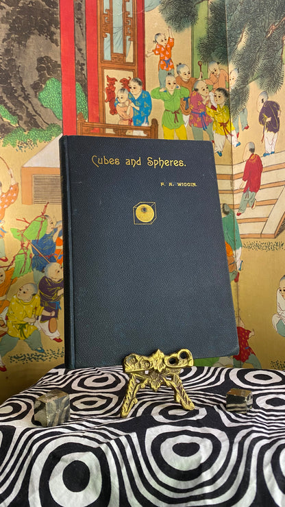 Cover of Cubes and Spheres in Human Life by F. A. Wiggin, 1899