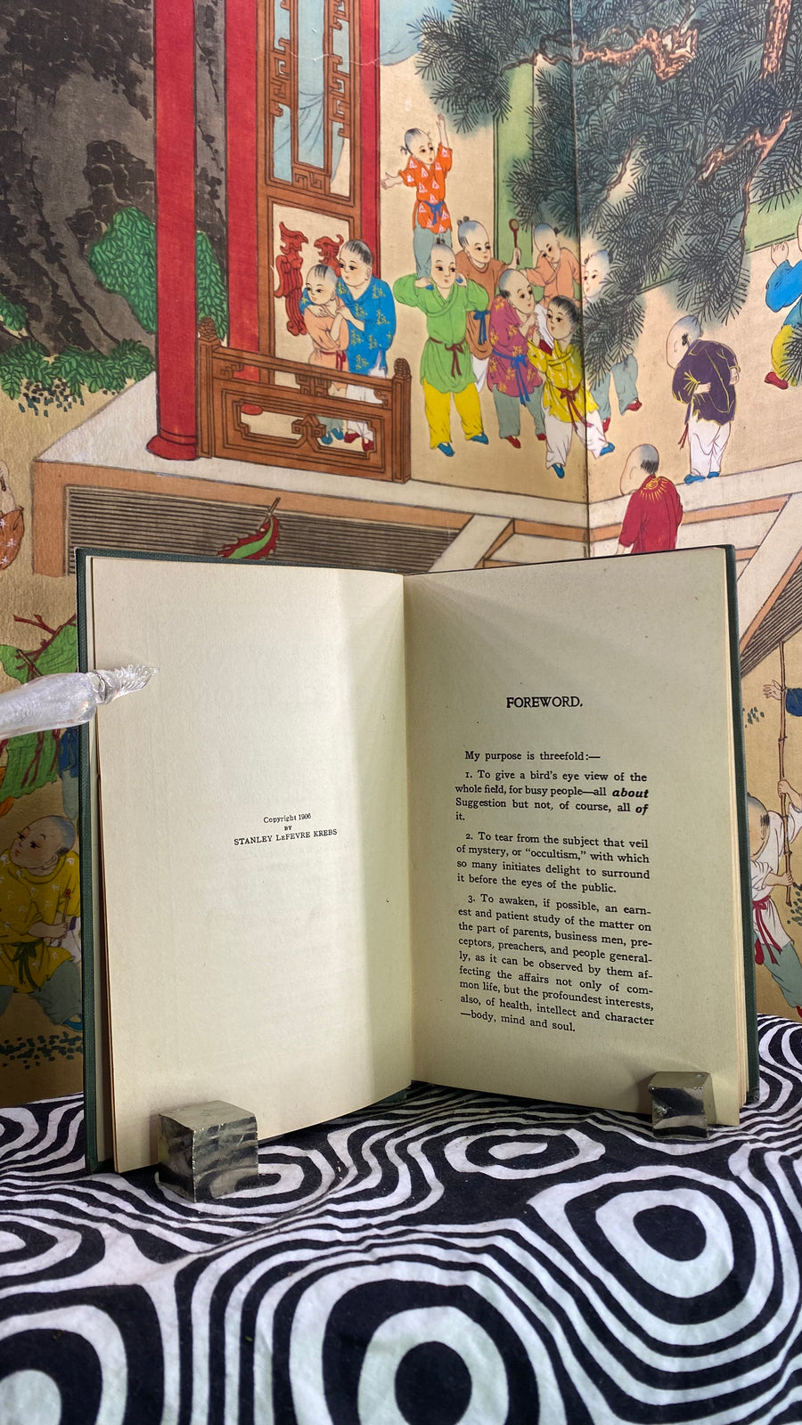 Additional condition view of The Law of Suggestion by Reverend Stanley LeFevre Krebs, 1906