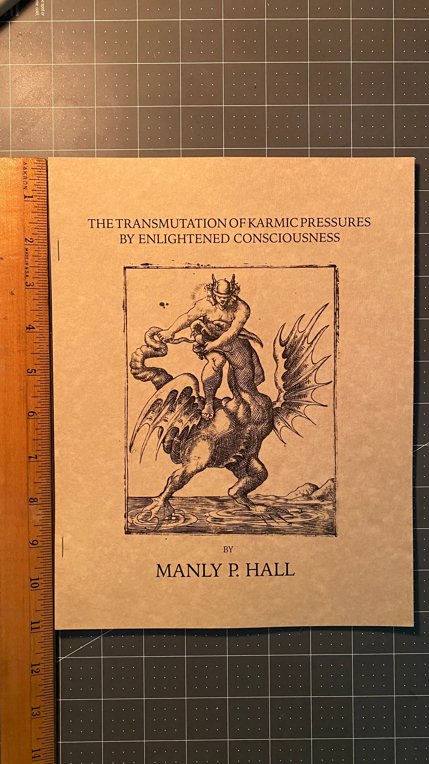The Transmutation of Karmic Pressures by Enlightened Consciousness  — Manly P. Hall