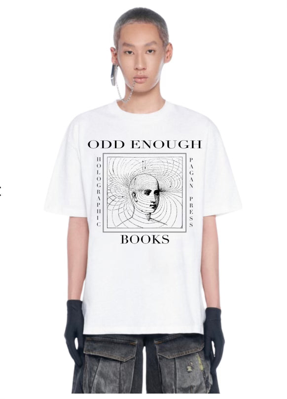 Odd Enough Books / Holographic Pagan Press — Limited Edition /50 — 100% Organic Cotton T-shirt