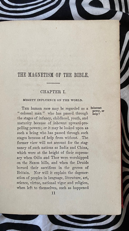 Additional condition view of The Magnetism of the Bible by Malcolm L. MacPhail, 1909