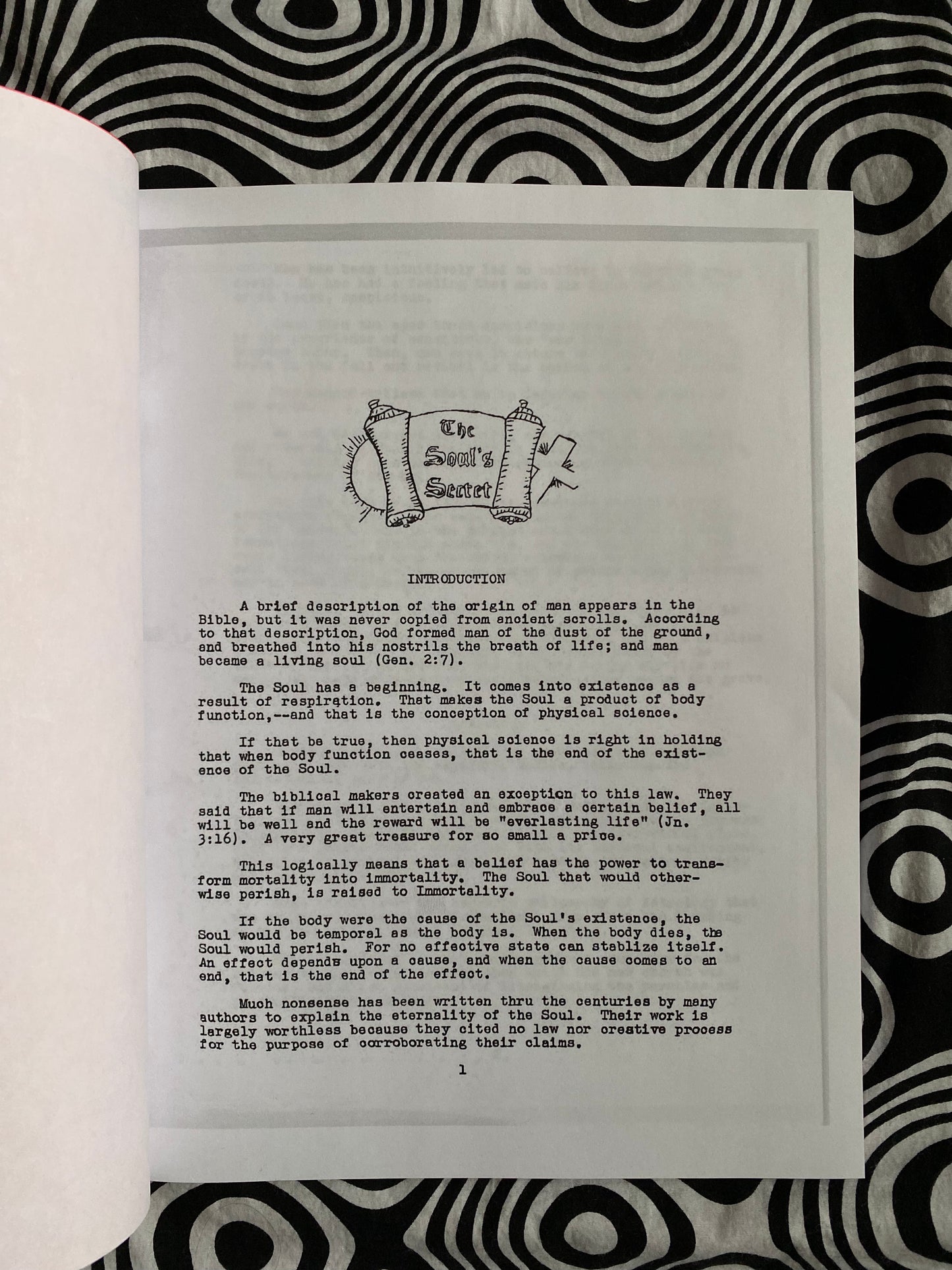 The Soul's Secret — Hilton Hotema