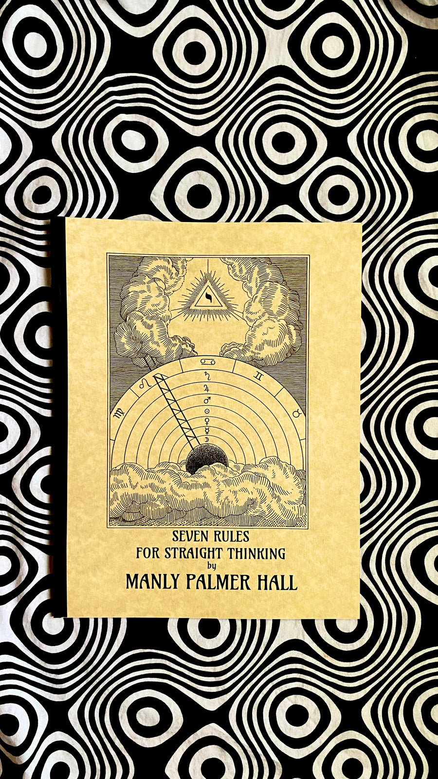 Cover of Seven Rules for Straight Thinking by Manly P. Hall, Lecture Papers No. 4