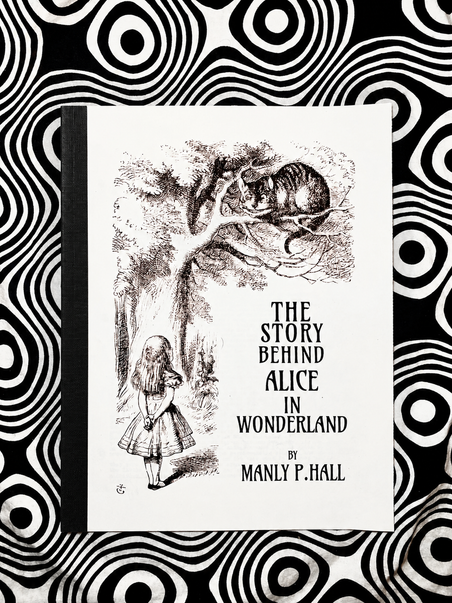 Cover of The Story Behind Alice in Wonderland by Manly P. Hall, Lecture Papers No. 17