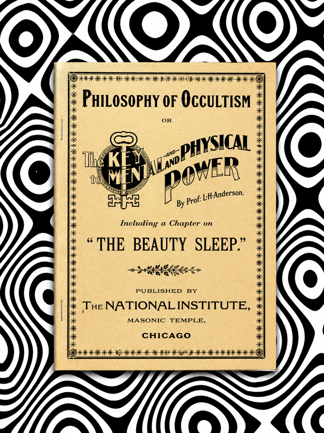 The Key to Mental and Physical Power — L.H. LH Anderson — 1897