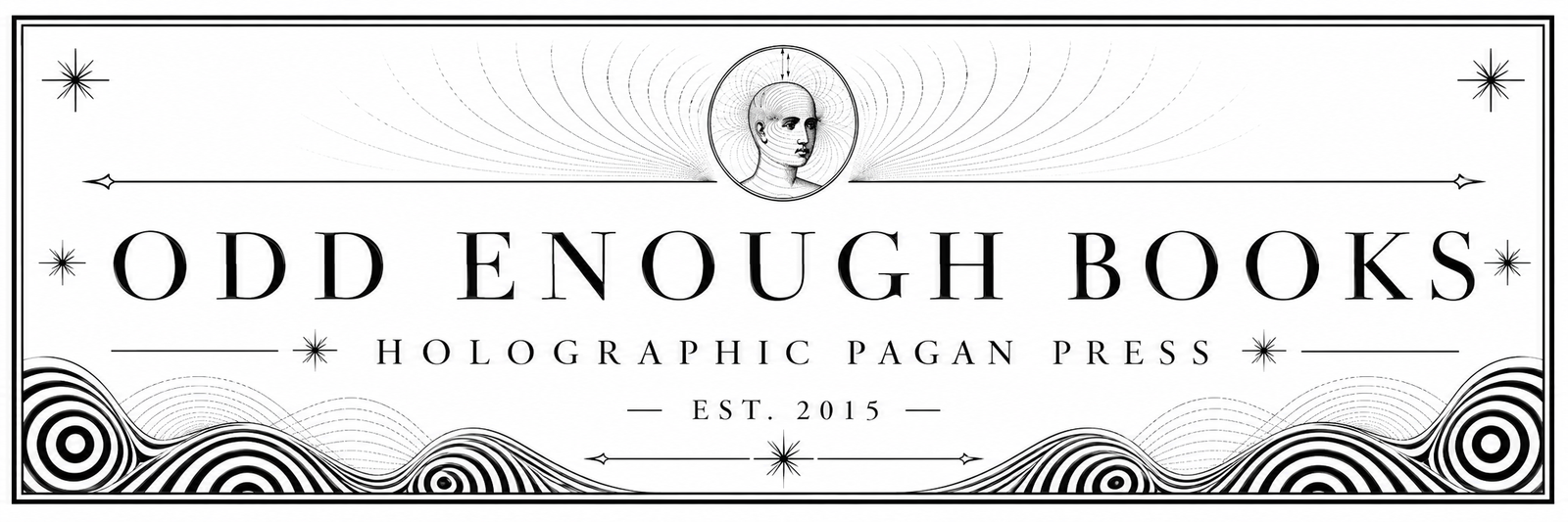 Odd Enough Books library emblem