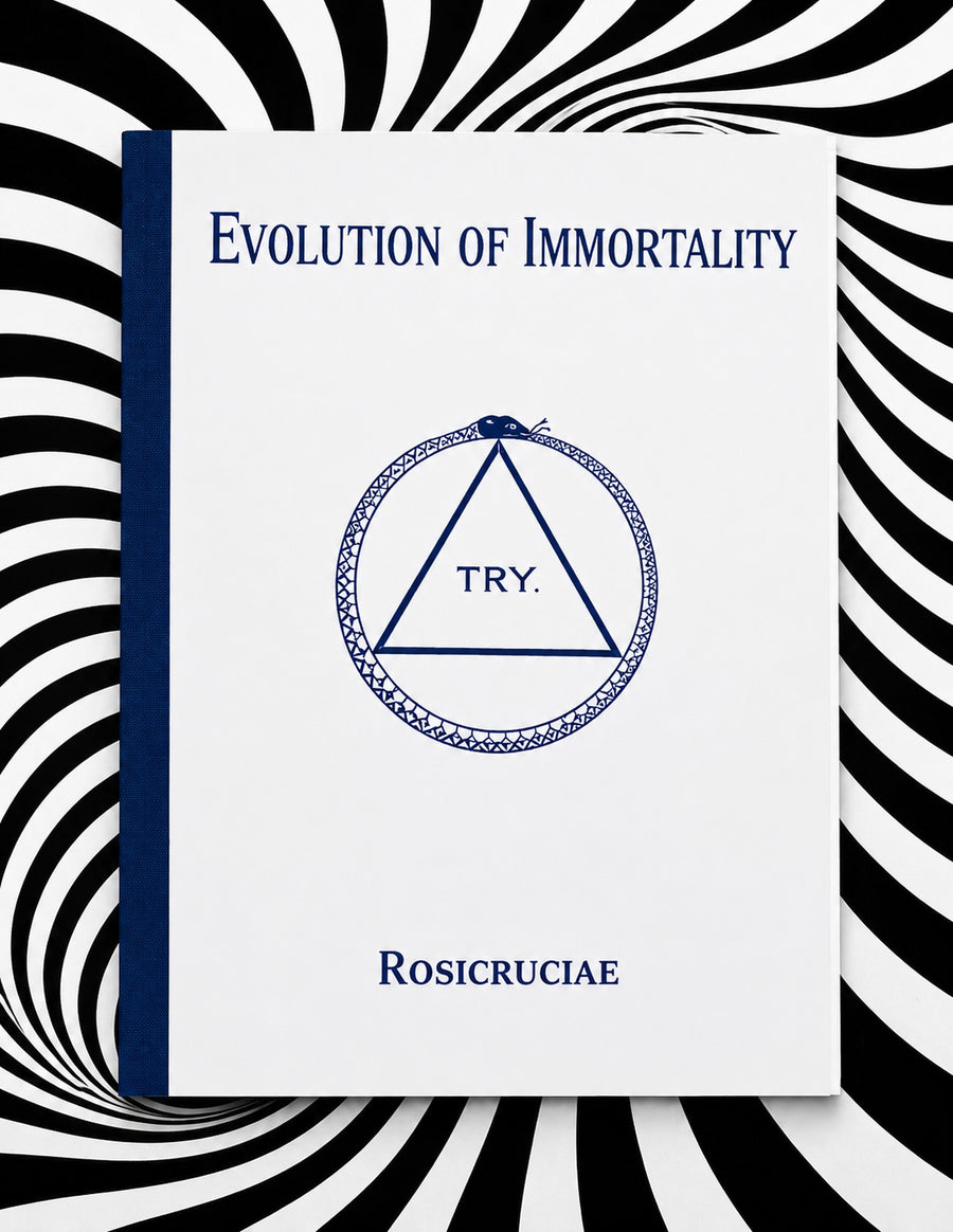 Evolution of Immortality by Rosicruciae — Holographic Pagan Press edition