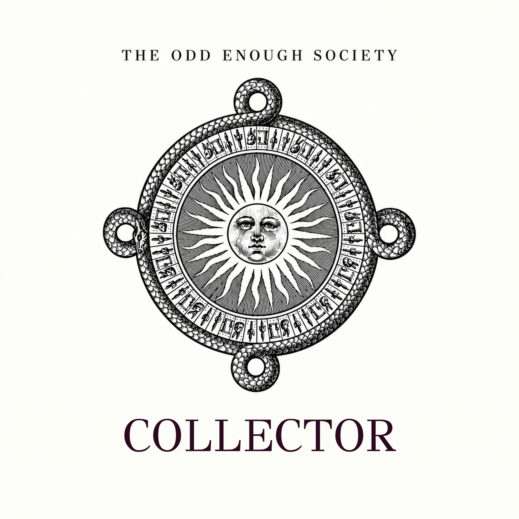 The Odd Enough Society Collector membership artwork