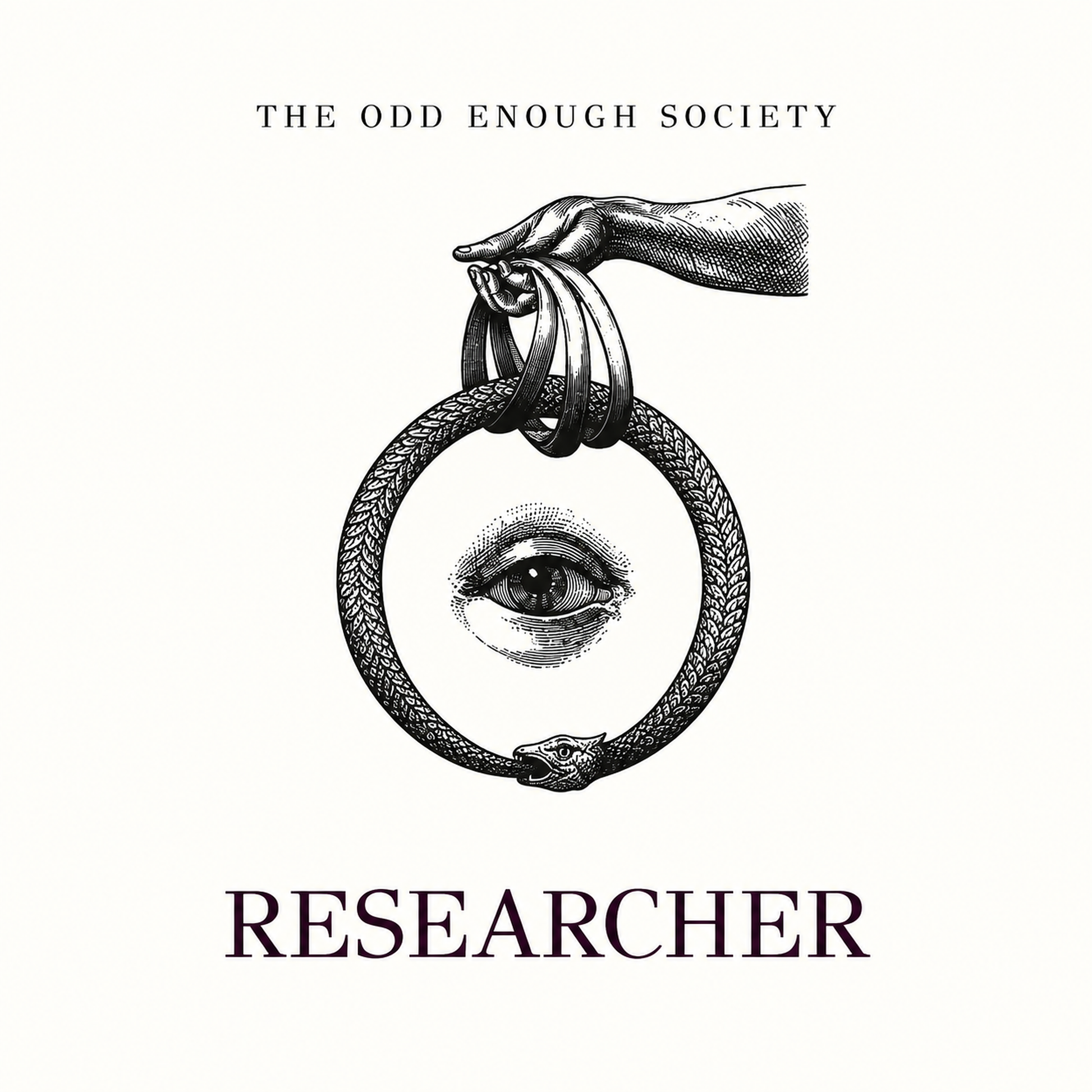 The Odd Enough Society Researcher membership artwork