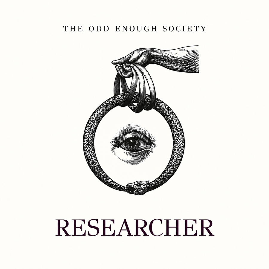 The Odd Enough Society Researcher membership artwork