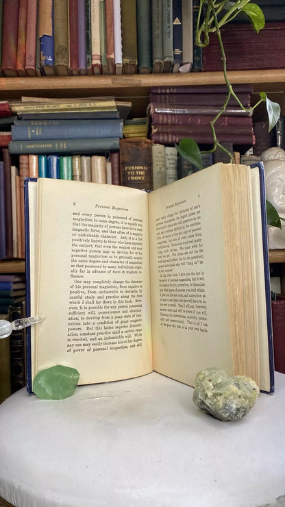 Additional condition view of The Art and Science of Personal Magnetism by Theron Q. Dumont and William Walker Atkinson, 1913