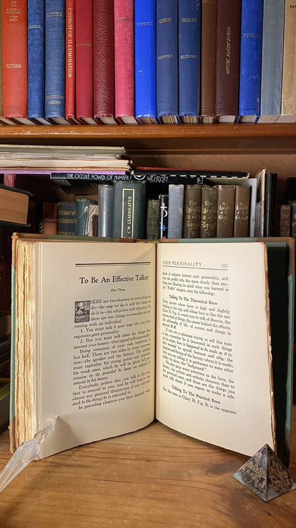 Additional condition view of How to Realize on Your Personality by Elsie Lincoln Benedict, 1921