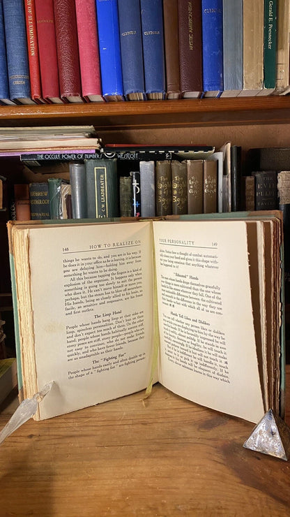 Additional condition view of How to Realize on Your Personality by Elsie Lincoln Benedict, 1921