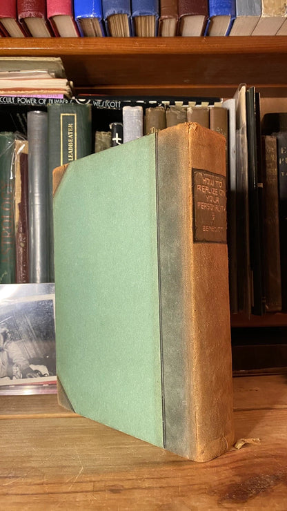 Additional condition view of How to Realize on Your Personality by Elsie Lincoln Benedict, 1921