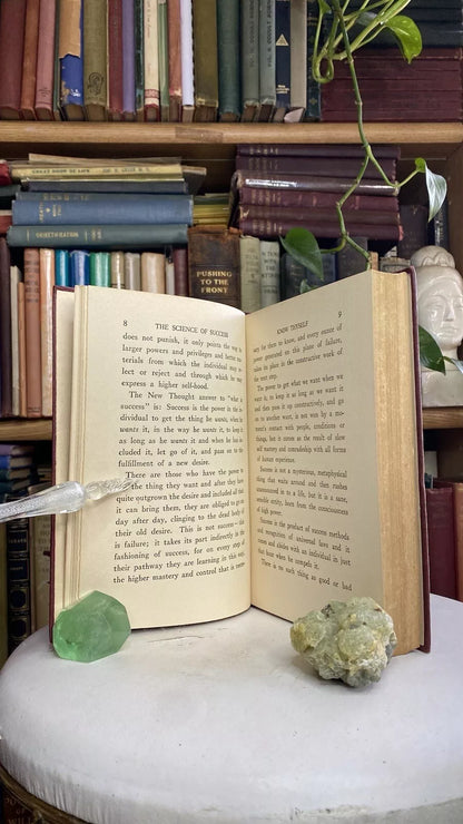 Interior and condition view of The Science of Success by Julia Seton, 1914
