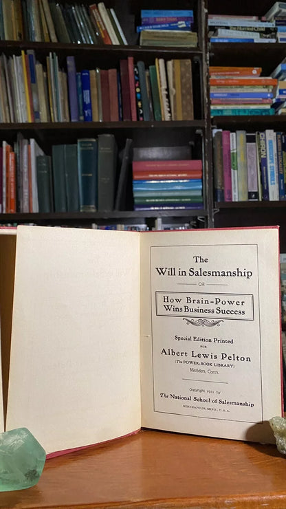 Additional condition view of How Brain Power Wins Success by Frank Channing Haddock, 1911