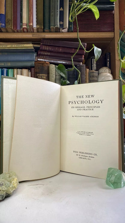Additional condition view of The New Psychology by William Walker Atkinson, 1916