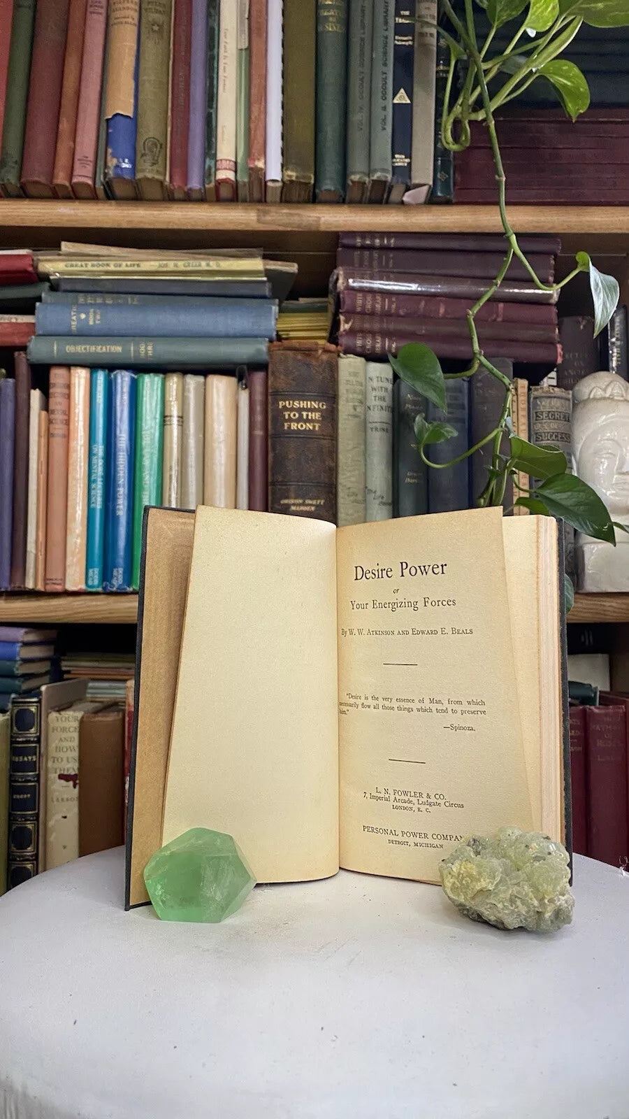 Additional condition view of Desire Power or Your Energizing Forces by William Walker Atkinson and Edward E. Beals, 1922