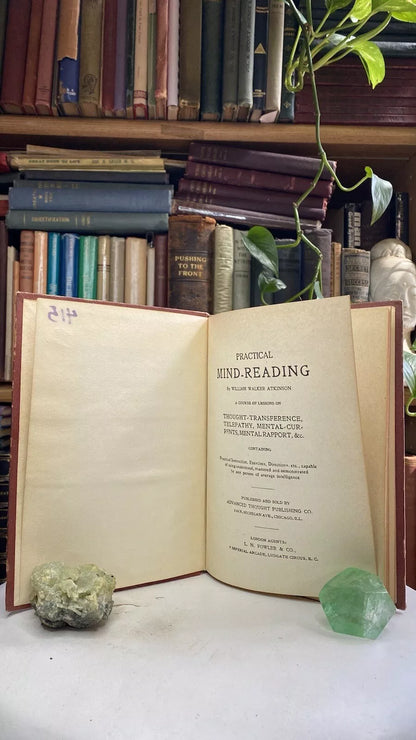 Additional condition view of Practical Mind Reading by William Walker Atkinson, 1923