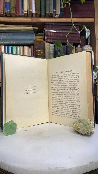 Additional condition view of Mind Power: The Secret of Mental Magic by William Walker Atkinson, 1912