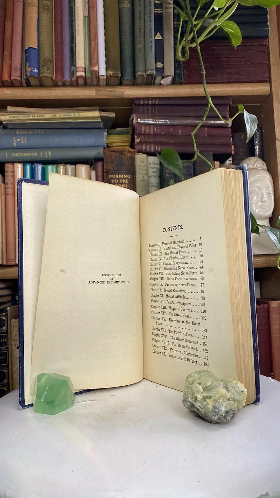 Additional condition view of The Art and Science of Personal Magnetism by Theron Q. Dumont and William Walker Atkinson, 1913