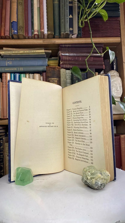 Additional condition view of The Art and Science of Personal Magnetism by Theron Q. Dumont and William Walker Atkinson, 1913