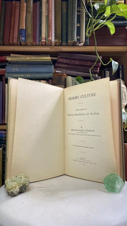 Additional condition view of Memory Culture by William Walker Atkinson, 1916 copy 1