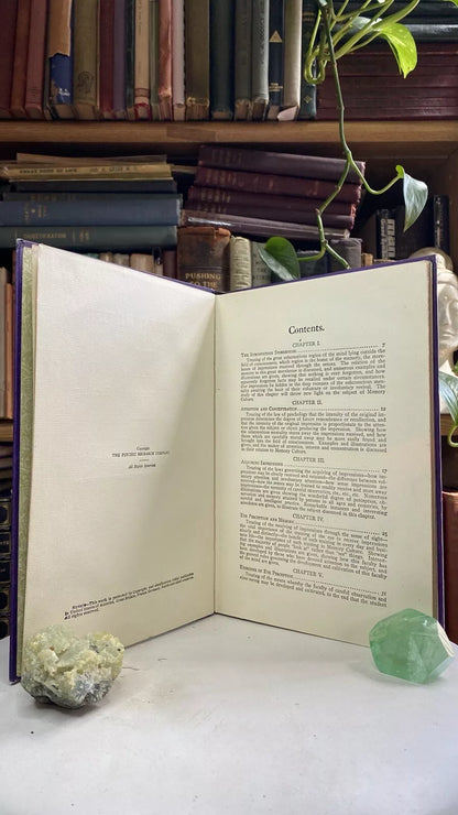 Additional condition view of Memory Culture by William Walker Atkinson, 1916 copy 2