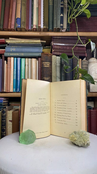 Additional condition view of Desire Power or Your Energizing Forces by William Walker Atkinson and Edward E. Beals, 1922