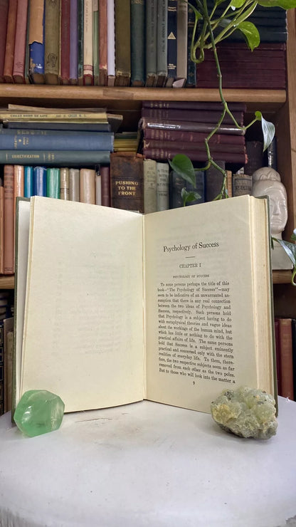 Additional condition view of The Psychology of Success by William Walker Atkinson, 1918
