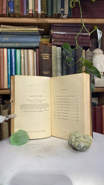 Additional condition view of Creative Power or Your Constructive Forces by William Walker Atkinson and Edward E. Beals, 1922