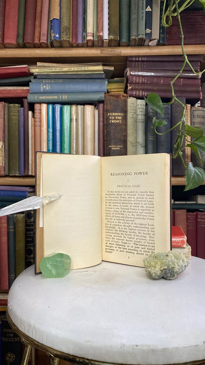 Additional condition view of Reasoning Power or Practical Logic by William Walker Atkinson and Edward E. Beals, 1922