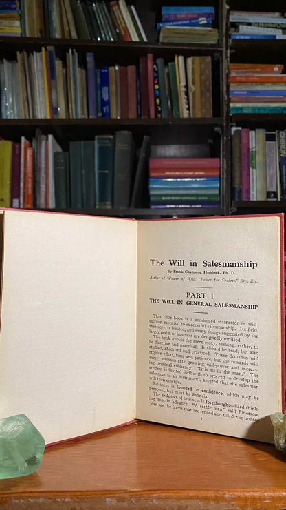 Additional condition view of How Brain Power Wins Success by Frank Channing Haddock, 1911