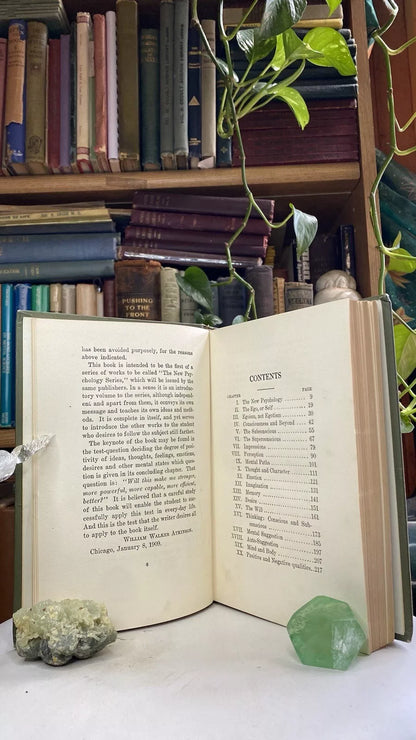 Additional condition view of The New Psychology by William Walker Atkinson, 1916