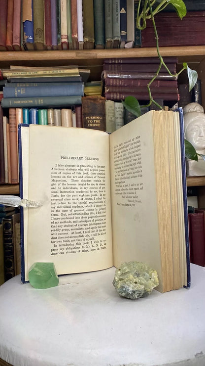 Additional condition view of The Art and Science of Personal Magnetism by Theron Q. Dumont and William Walker Atkinson, 1913