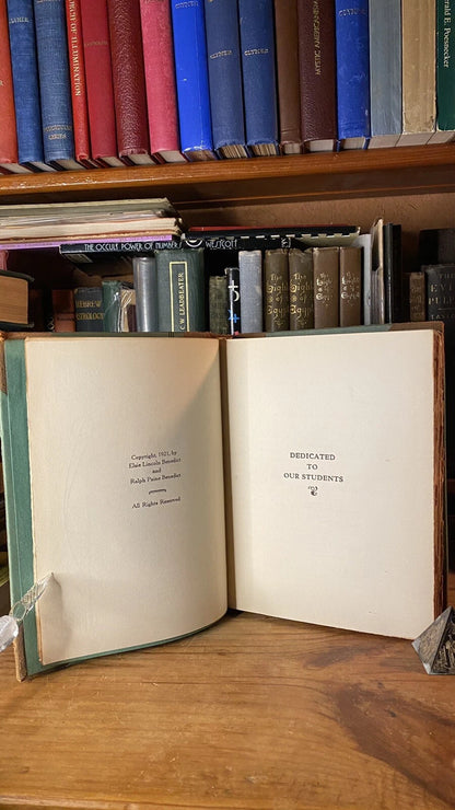 Additional condition view of How to Realize on Your Personality by Elsie Lincoln Benedict, 1921