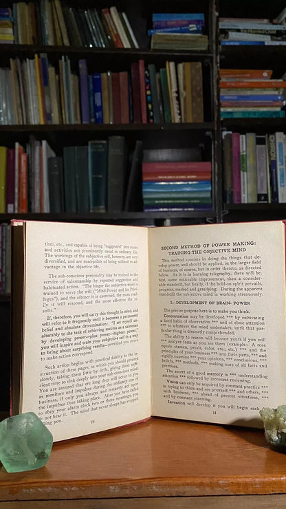 Additional condition view of How Brain Power Wins Success by Frank Channing Haddock, 1911