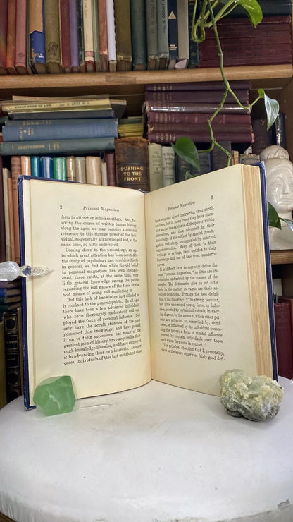 Additional condition view of The Art and Science of Personal Magnetism by Theron Q. Dumont and William Walker Atkinson, 1913