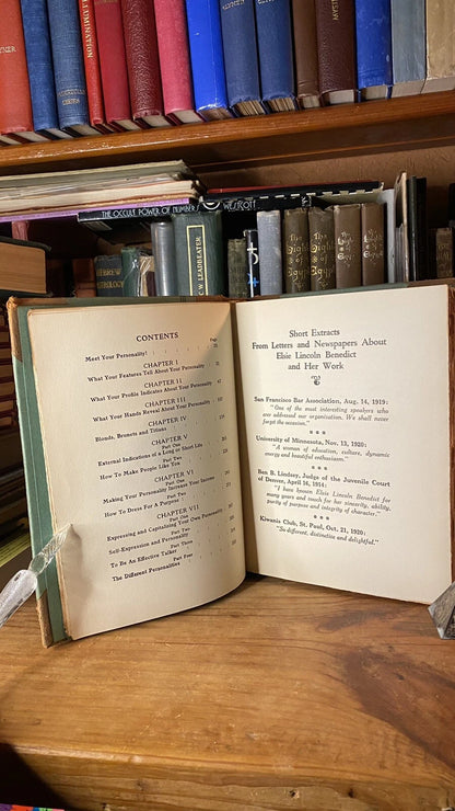 Additional condition view of How to Realize on Your Personality by Elsie Lincoln Benedict, 1921