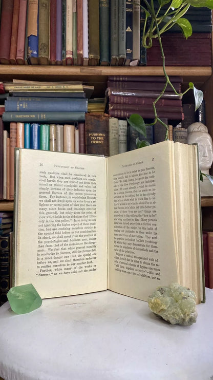 Additional condition view of The Psychology of Success by William Walker Atkinson, 1918